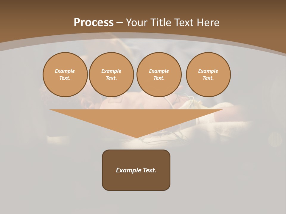 Baby In Prenatal Care PowerPoint Template