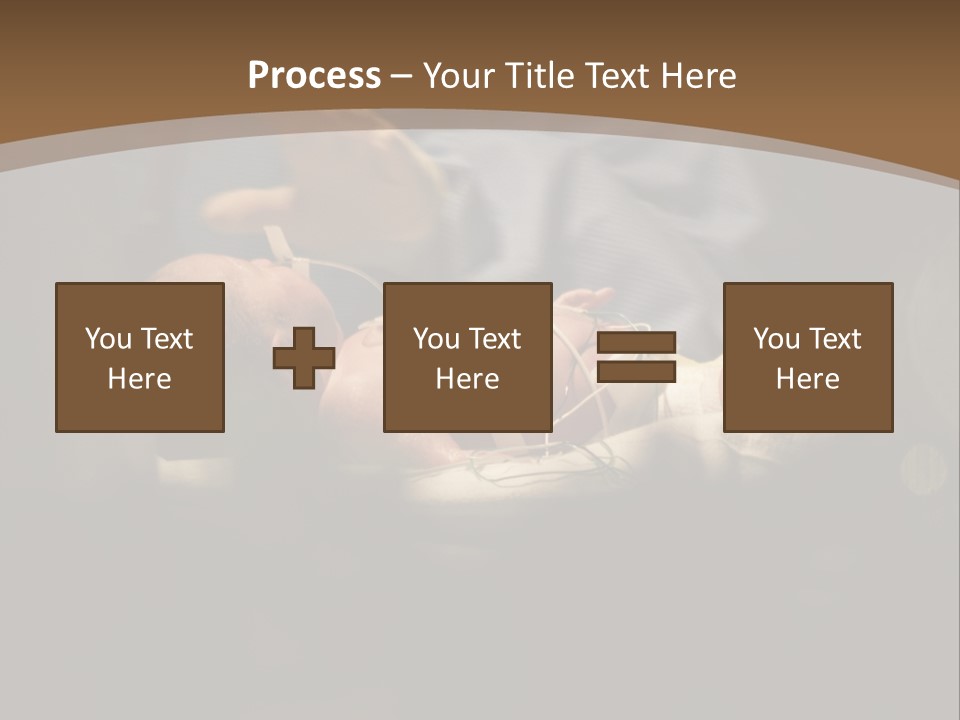 Baby In Prenatal Care PowerPoint Template