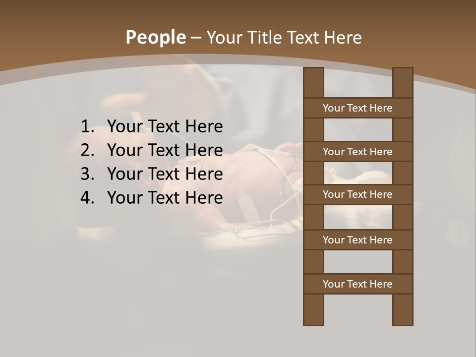 Baby In Prenatal Care PowerPoint Template