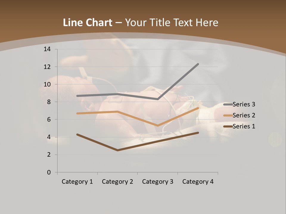 Baby In Prenatal Care PowerPoint Template