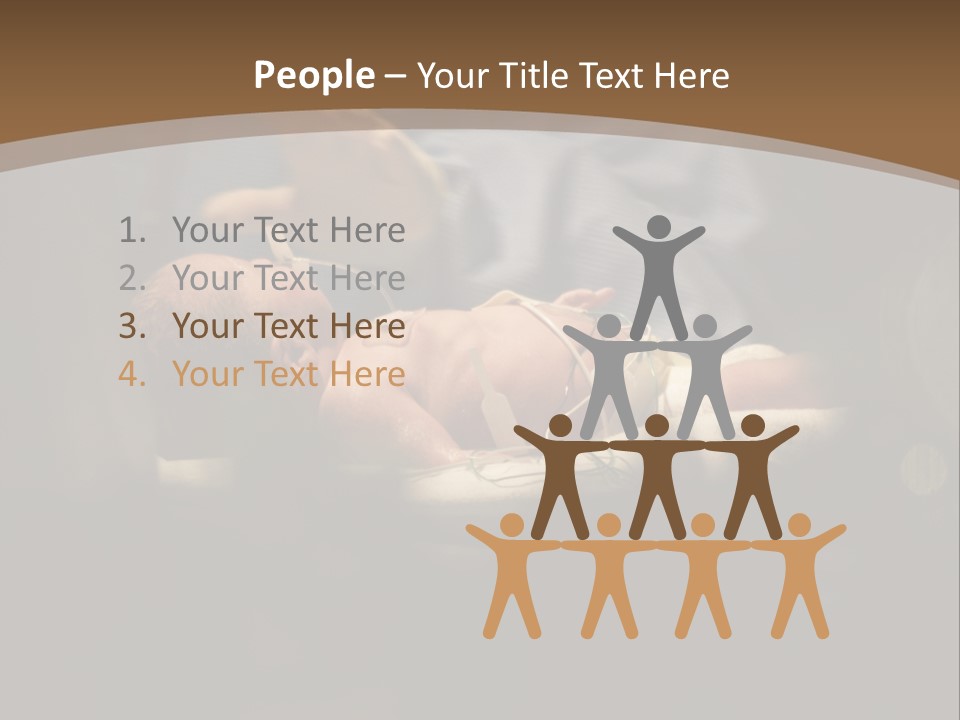 Baby In Prenatal Care PowerPoint Template