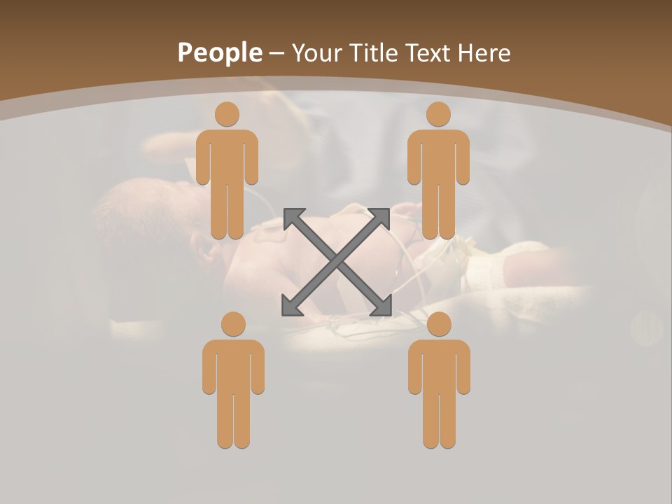 Baby In Prenatal Care PowerPoint Template