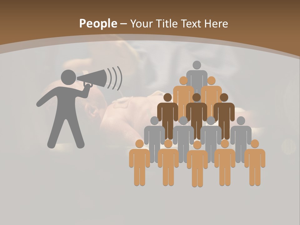 Baby In Prenatal Care PowerPoint Template