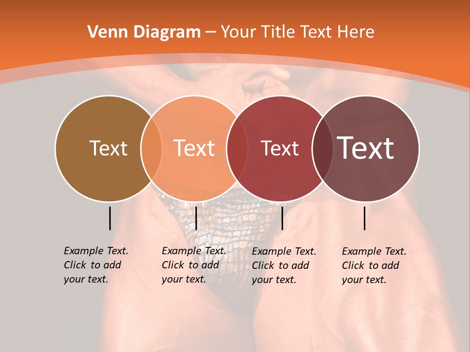 Bodybuilder Artistic Pose PowerPoint Template