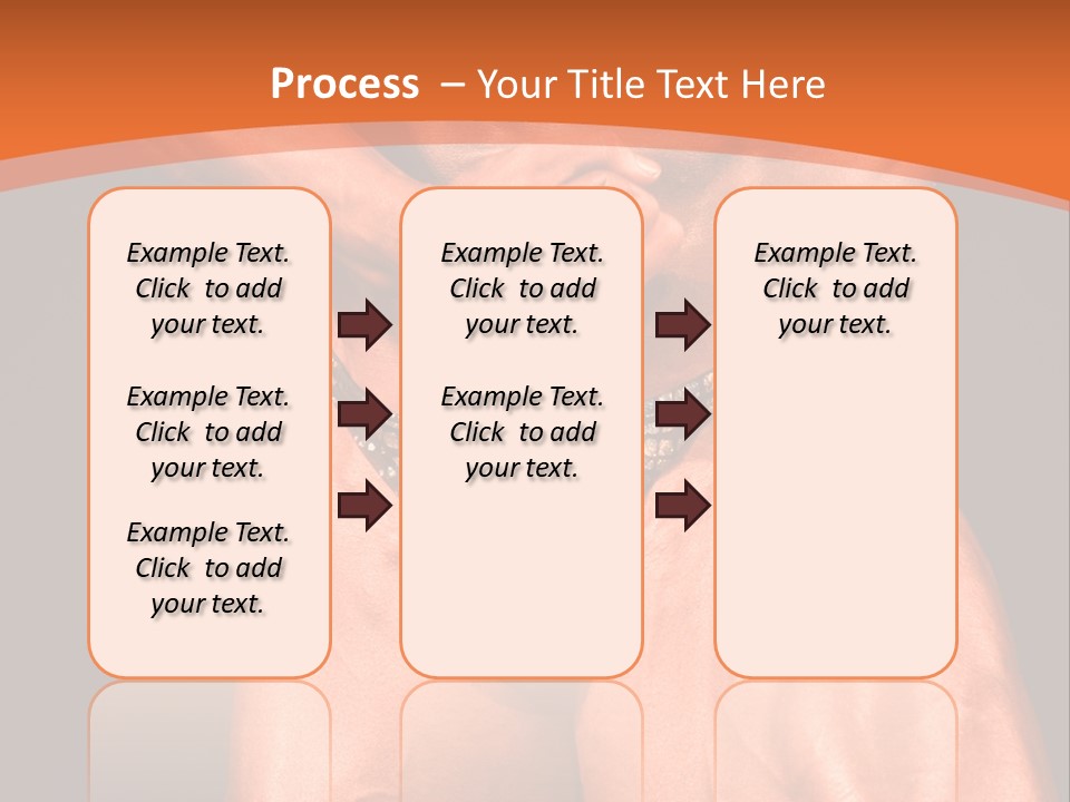 Bodybuilder Artistic Pose PowerPoint Template