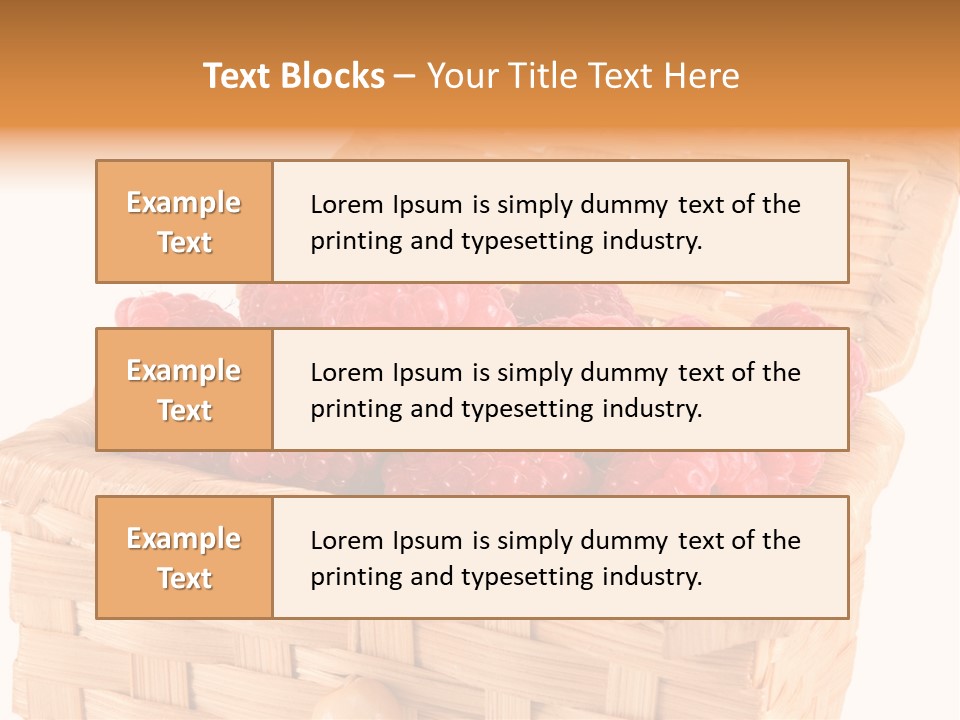 The Bast-Basket With A Raspberry Is Photographed On A White Background PowerPoint Template