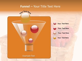 The Bast-Basket With A Raspberry Is Photographed On A White Background PowerPoint Template