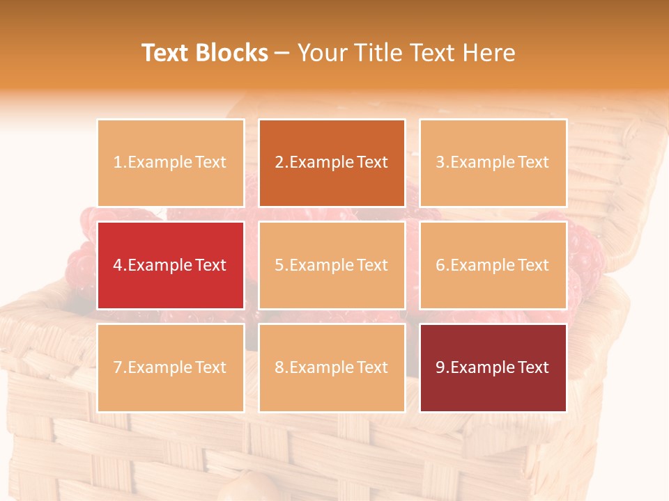 The Bast-Basket With A Raspberry Is Photographed On A White Background PowerPoint Template