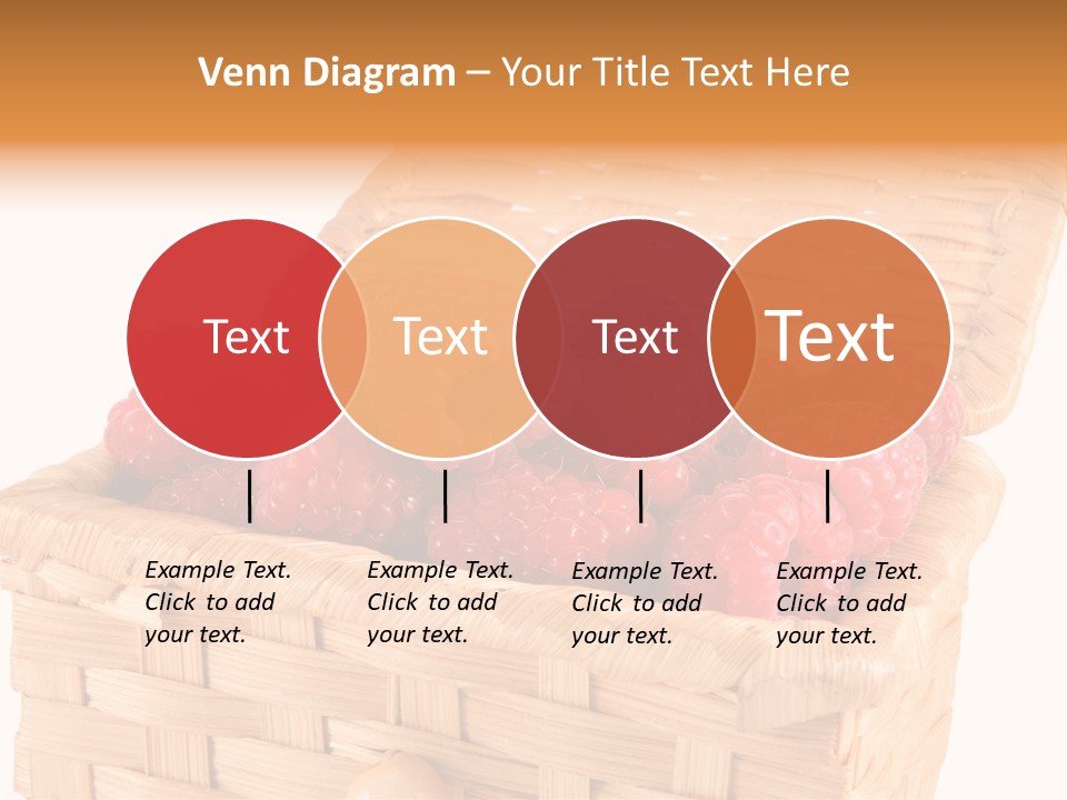The Bast-Basket With A Raspberry Is Photographed On A White Background PowerPoint Template