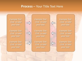 The Bast-Basket With A Raspberry Is Photographed On A White Background PowerPoint Template