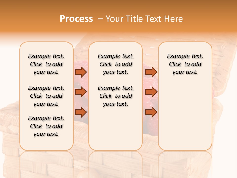 The Bast-Basket With A Raspberry Is Photographed On A White Background PowerPoint Template