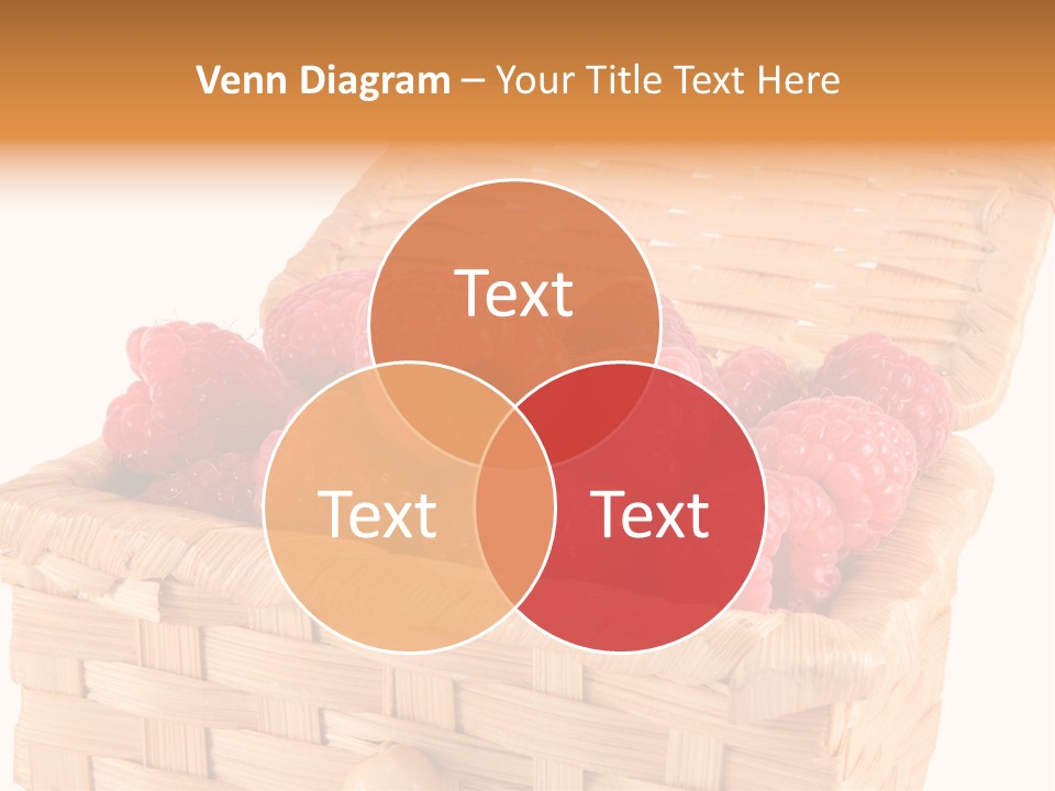 The Bast-Basket With A Raspberry Is Photographed On A White Background PowerPoint Template