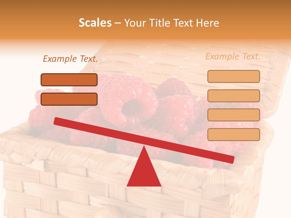 The Bast-Basket With A Raspberry Is Photographed On A White Background PowerPoint Template