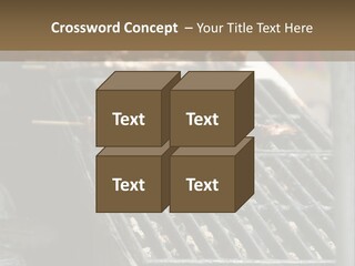 Souvlaki Grilling Outdoors PowerPoint Template