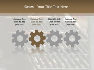 Souvlaki Grilling Outdoors PowerPoint Template