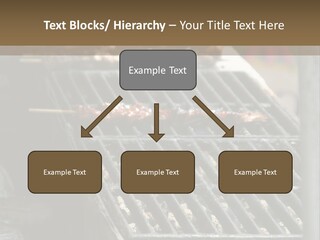 Souvlaki Grilling Outdoors PowerPoint Template