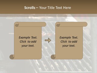 Souvlaki Grilling Outdoors PowerPoint Template