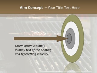 Souvlaki Grilling Outdoors PowerPoint Template