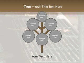 Souvlaki Grilling Outdoors PowerPoint Template