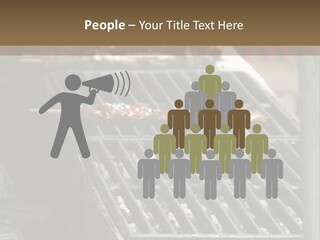 Souvlaki Grilling Outdoors PowerPoint Template