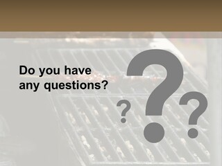 Souvlaki Grilling Outdoors PowerPoint Template