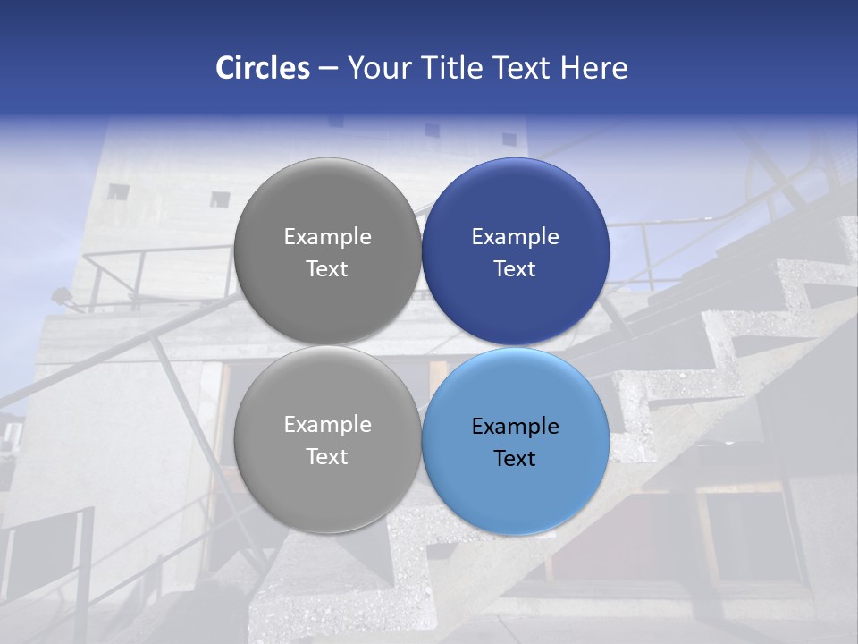 A View On The Large Open Roof Of The La Corbusier Apartment Building In Marseille PowerPoint Template