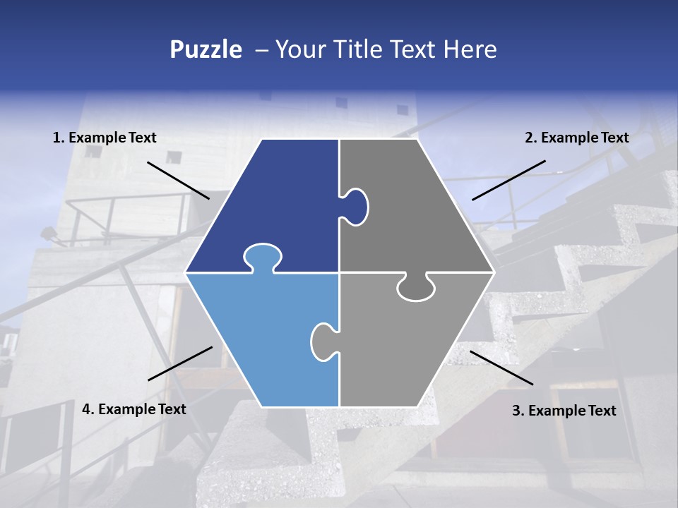 A View On The Large Open Roof Of The La Corbusier Apartment Building In Marseille PowerPoint Template