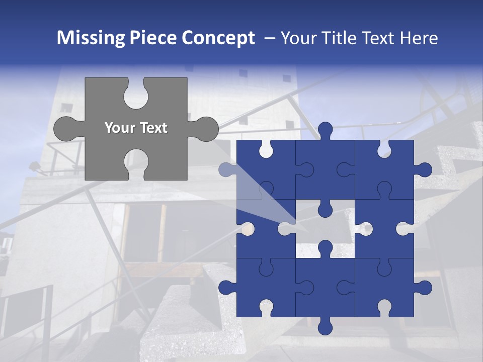 A View On The Large Open Roof Of The La Corbusier Apartment Building In Marseille PowerPoint Template