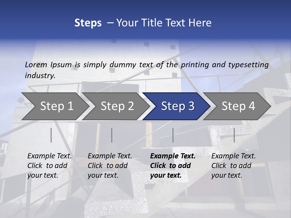 A View On The Large Open Roof Of The La Corbusier Apartment Building In Marseille PowerPoint Template