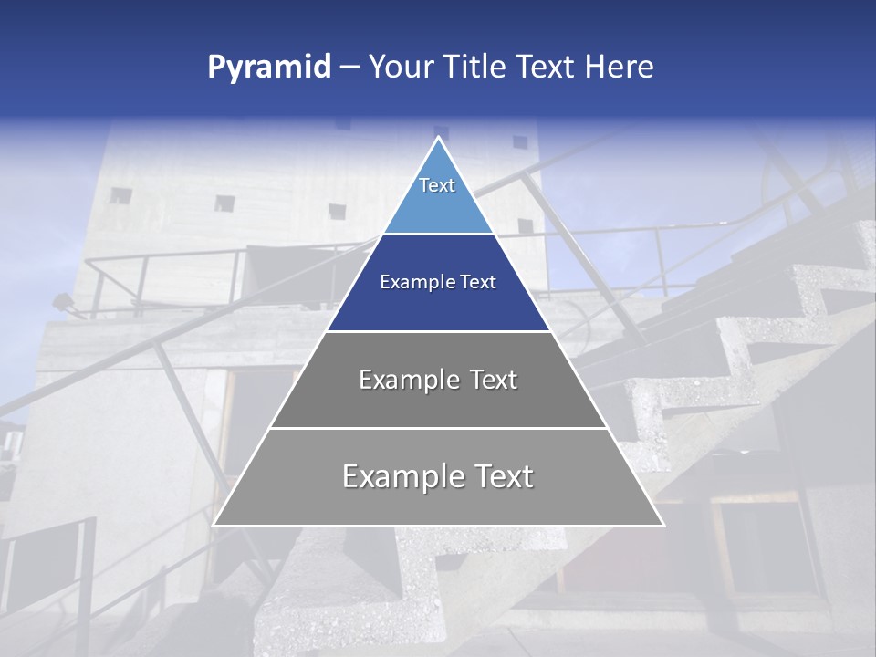 A View On The Large Open Roof Of The La Corbusier Apartment Building In Marseille PowerPoint Template