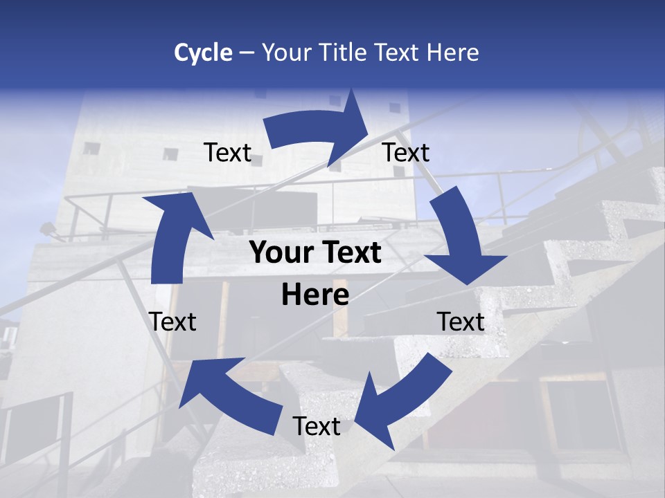 A View On The Large Open Roof Of The La Corbusier Apartment Building In Marseille PowerPoint Template