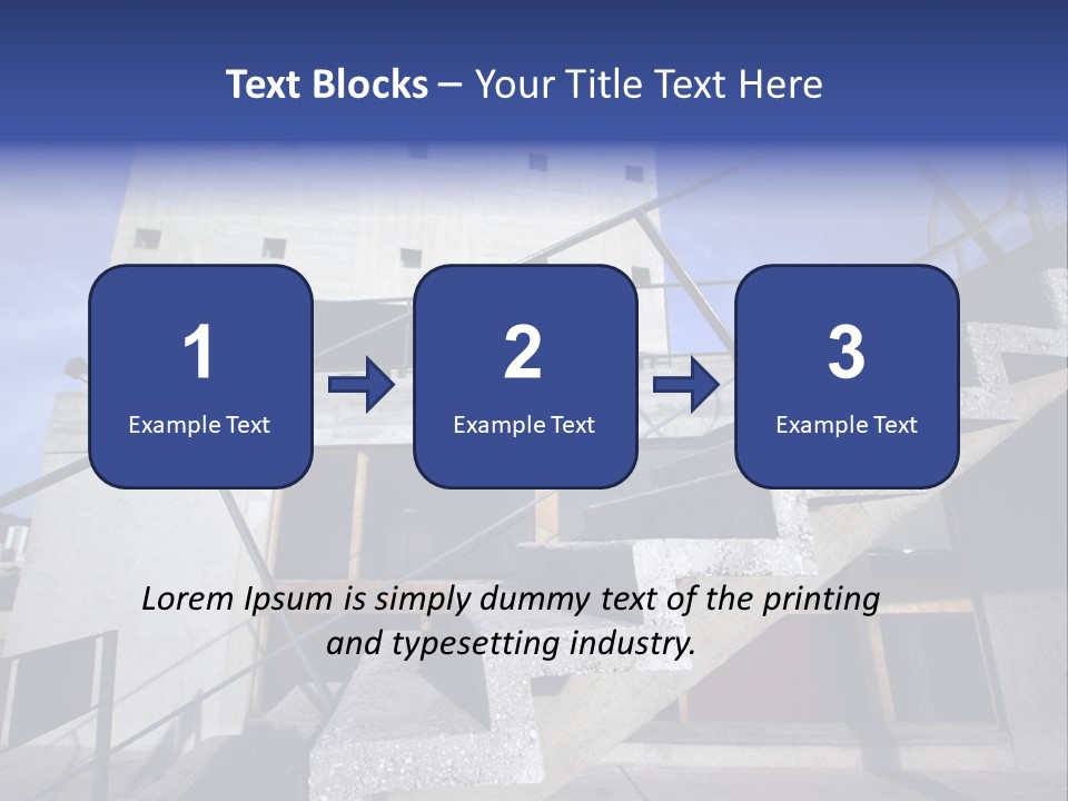 A View On The Large Open Roof Of The La Corbusier Apartment Building In Marseille PowerPoint Template