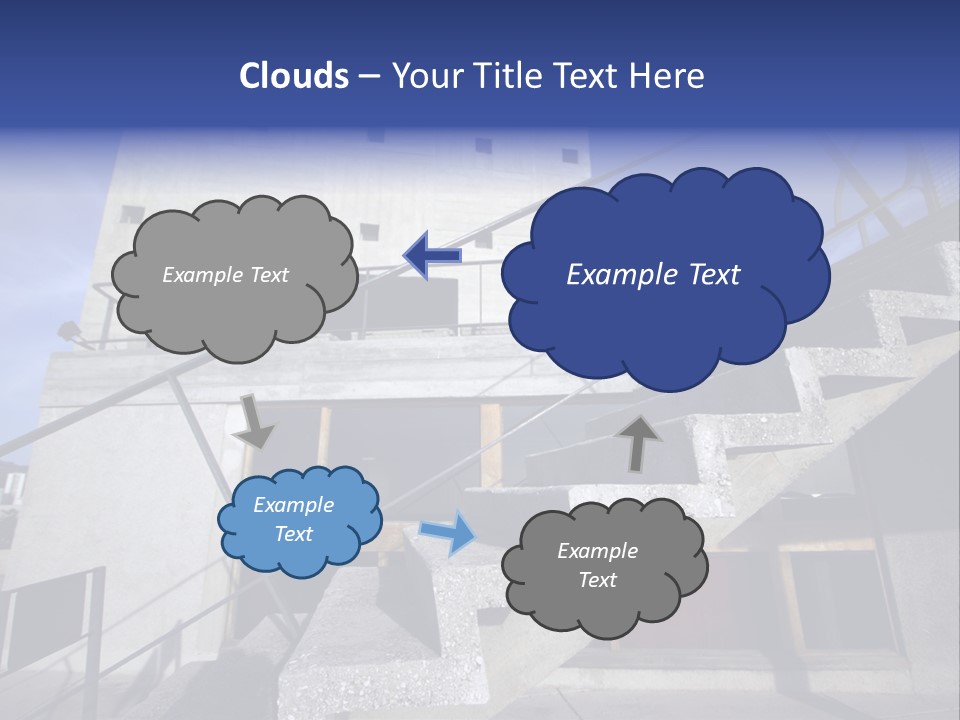 A View On The Large Open Roof Of The La Corbusier Apartment Building In Marseille PowerPoint Template