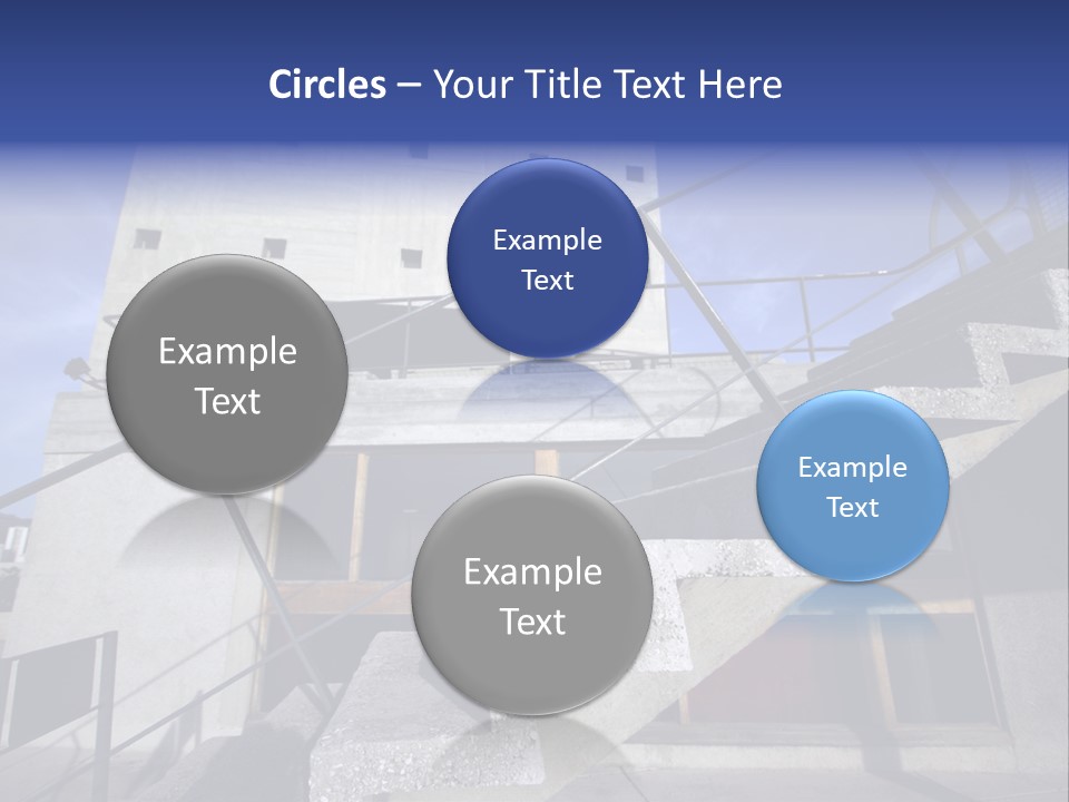 A View On The Large Open Roof Of The La Corbusier Apartment Building In Marseille PowerPoint Template