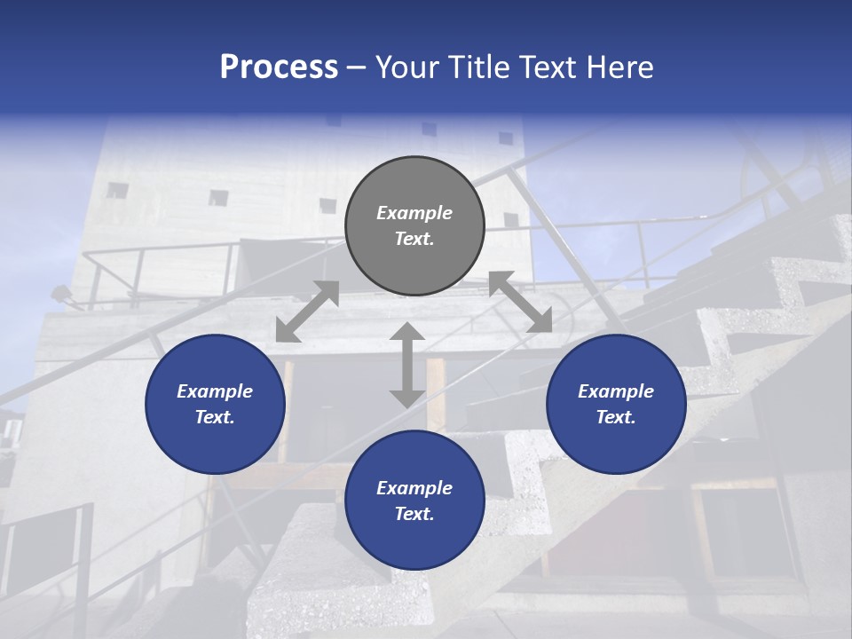 A View On The Large Open Roof Of The La Corbusier Apartment Building In Marseille PowerPoint Template