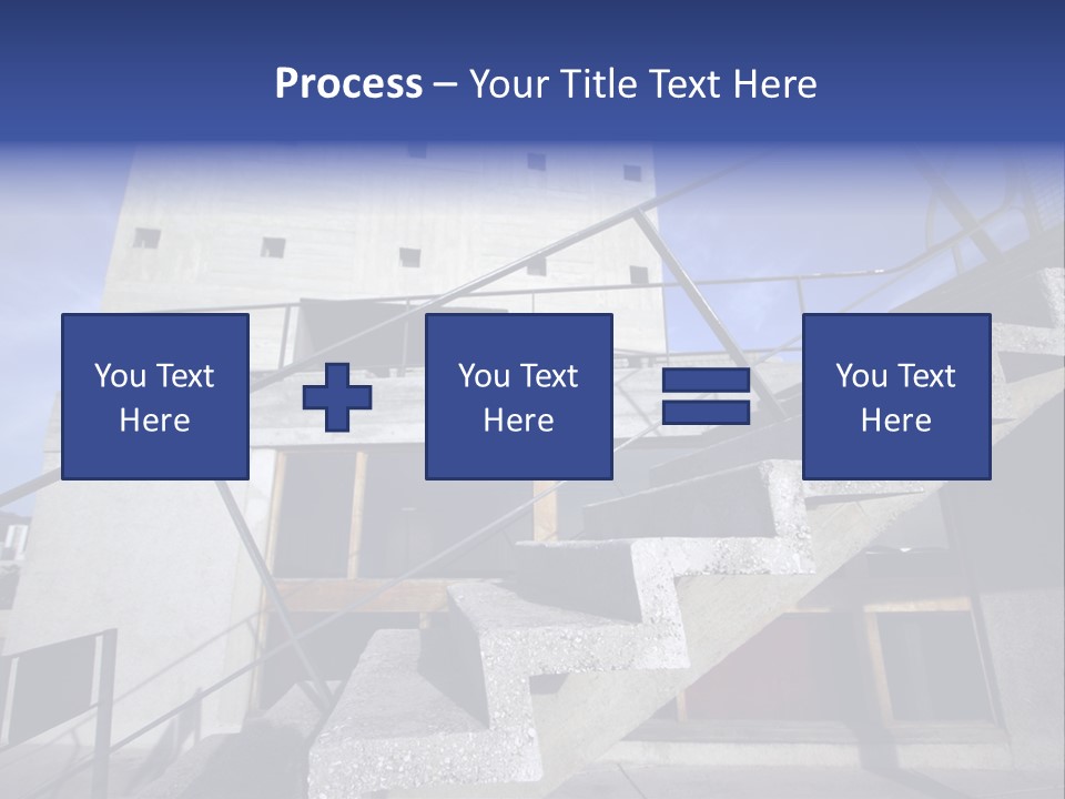 A View On The Large Open Roof Of The La Corbusier Apartment Building In Marseille PowerPoint Template