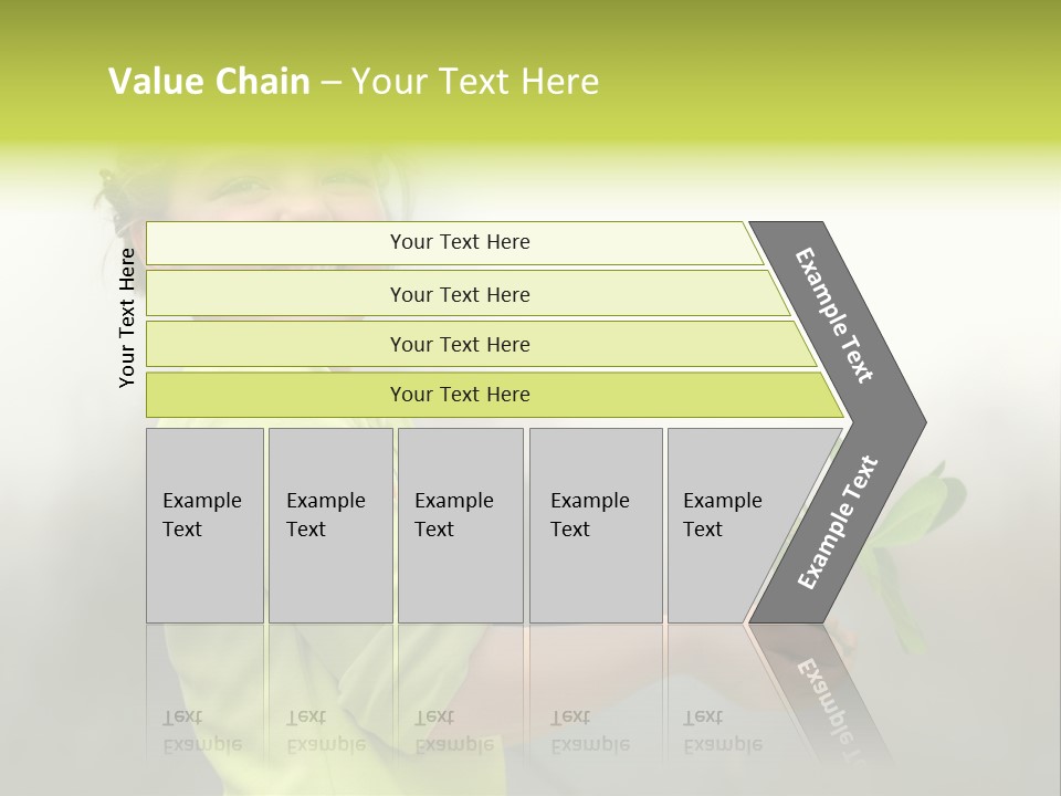 A Little Girl Holding A Plant With A Smile On Her Face PowerPoint Template