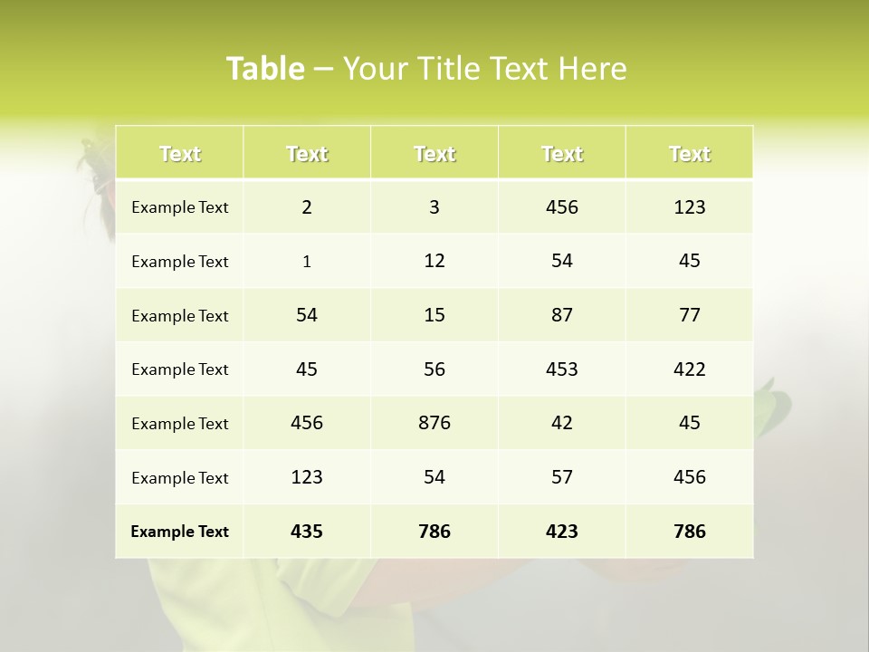 A Little Girl Holding A Plant With A Smile On Her Face PowerPoint Template