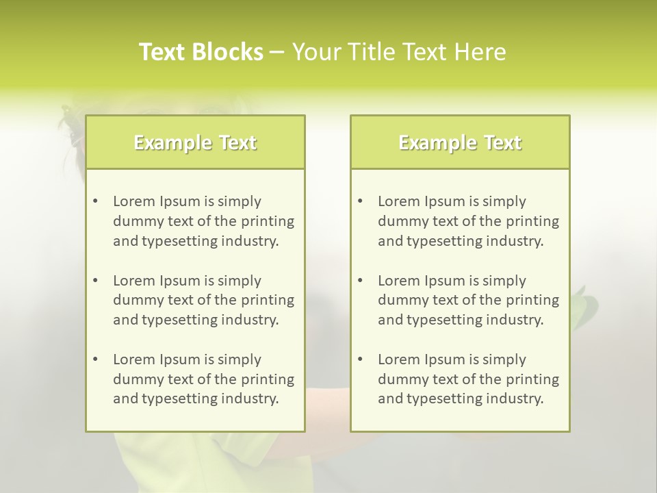 A Little Girl Holding A Plant With A Smile On Her Face PowerPoint Template