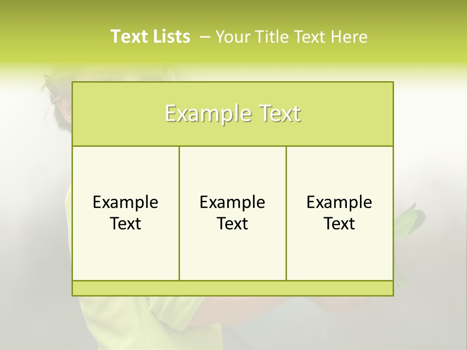 A Little Girl Holding A Plant With A Smile On Her Face PowerPoint Template