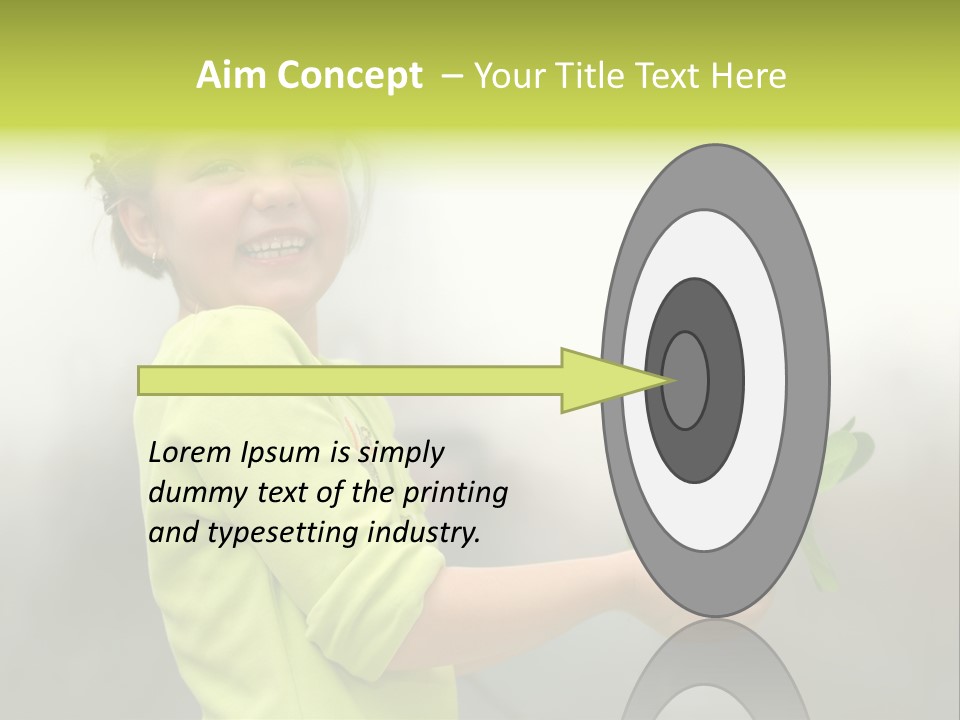 A Little Girl Holding A Plant With A Smile On Her Face PowerPoint Template