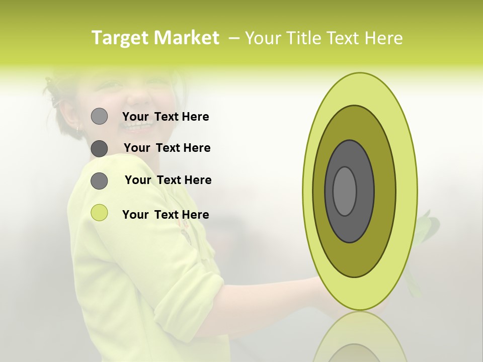 A Little Girl Holding A Plant With A Smile On Her Face PowerPoint Template