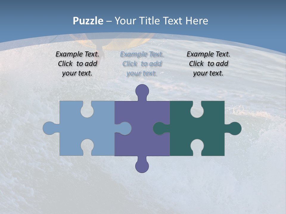 A Surfer Gets Air Above The Waves On The Coast Of California PowerPoint Template