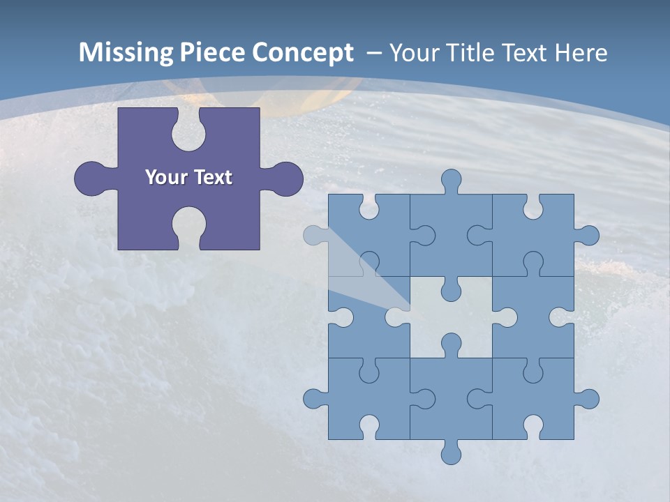 A Surfer Gets Air Above The Waves On The Coast Of California PowerPoint Template