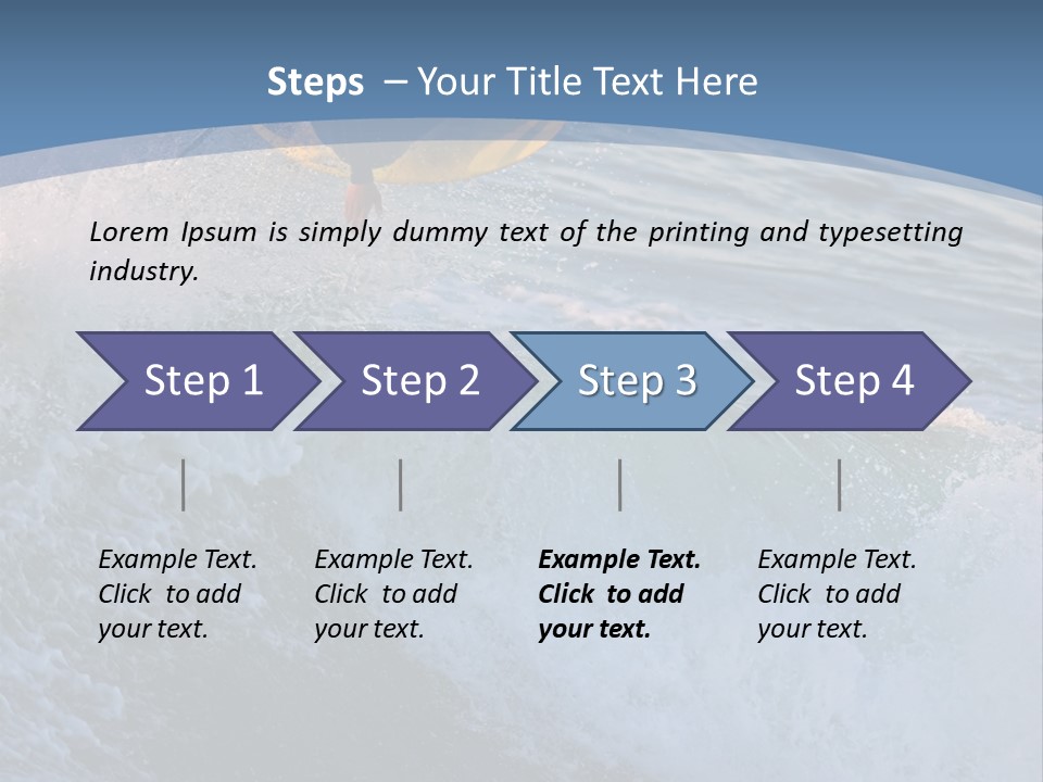 A Surfer Gets Air Above The Waves On The Coast Of California PowerPoint Template