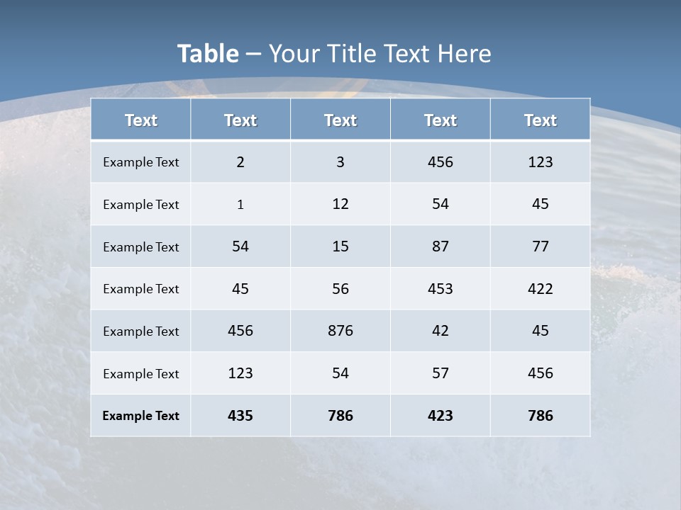 A Surfer Gets Air Above The Waves On The Coast Of California PowerPoint Template