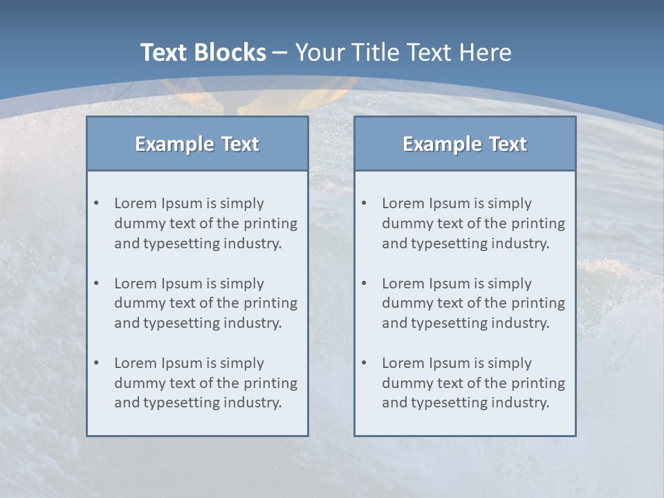 A Surfer Gets Air Above The Waves On The Coast Of California PowerPoint Template