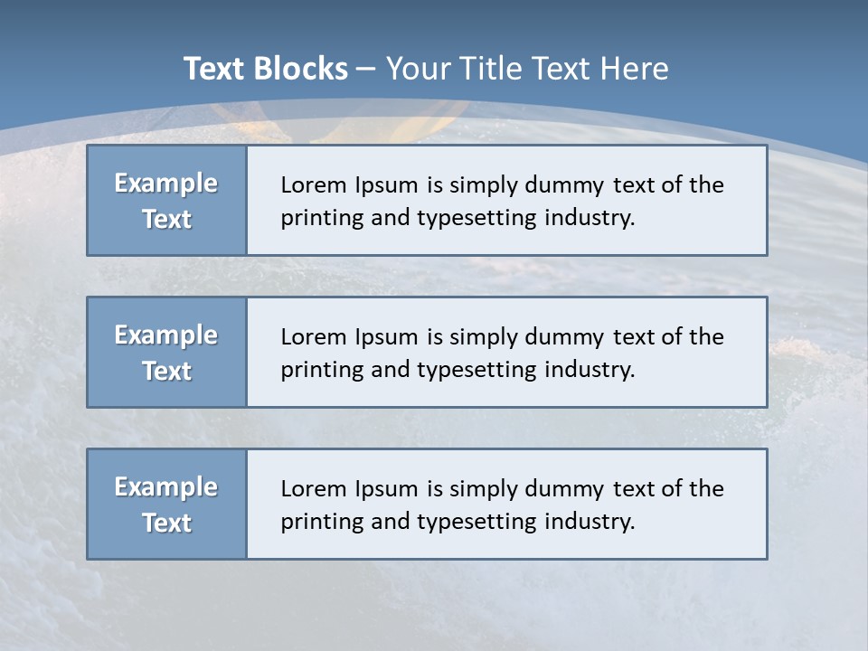 A Surfer Gets Air Above The Waves On The Coast Of California PowerPoint Template