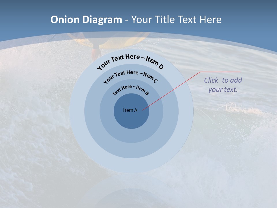 A Surfer Gets Air Above The Waves On The Coast Of California PowerPoint Template