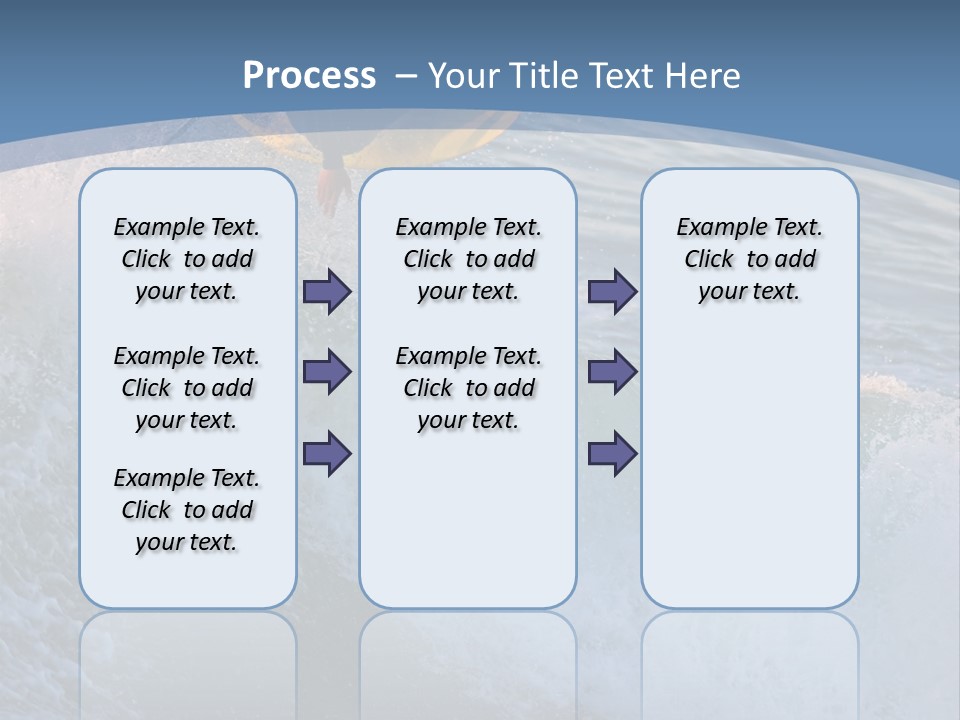 A Surfer Gets Air Above The Waves On The Coast Of California PowerPoint Template